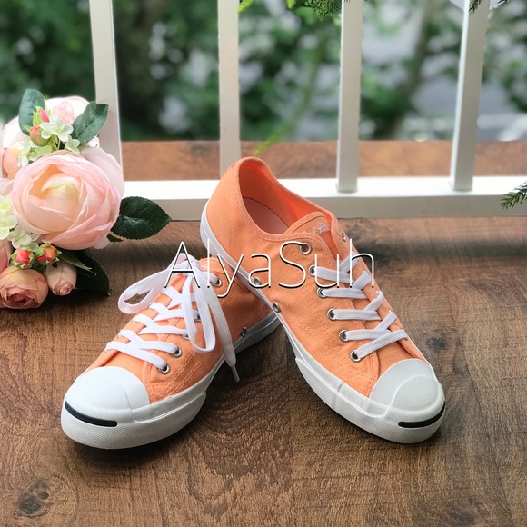 NWT Converse JP Open Textile Orange🍊Fog W AUTHENT - Picture 4 of 8